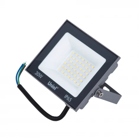 Прожектор уличный светодиодный 6500K серый Uniel ULF-F23-30W/6500K IP65 160-240V GREY