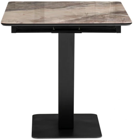 Стол на тумбе Woodville Бугун 120х80х77 каталония / черный 532389