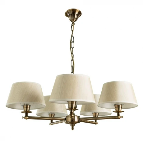 Подвесная люстра Arte Lamp York A2273LM-5RB