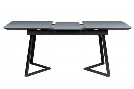 Стол Роналдо 120-150 Automatic Dark matte glass