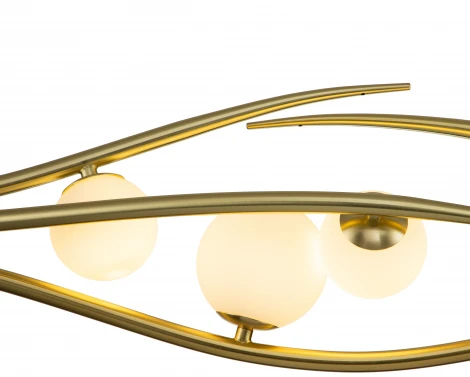 Подвесной светильник Flusso V000230 (11025/5P Gold) (на тросе, шар)