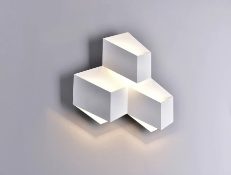 Настенный светильник DesignLed PALMIRA GW-1101-3-9-WH-NW (220V, куб)