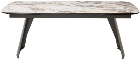 Стол ODIN 200 TL-312, испанская керамика / темно-серый каркас, ®DISAUR (арт.626М05798)