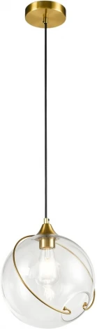 Подвесной светильник Lussole Laredo LSP-8928 (220V, на проводе, шар)