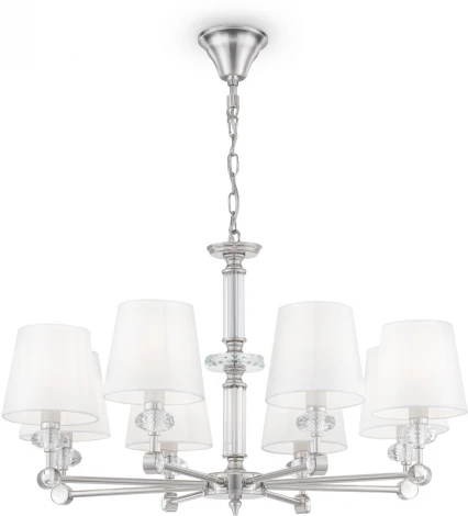 Подвесная люстра Maytoni Riverside MOD018PL-08CH (220V, на цепи)