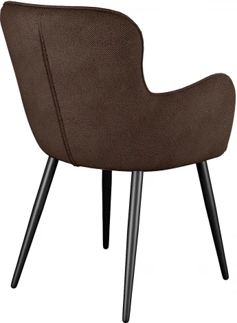 Стул DikLine 503 поворотный SB3 шоколад, ножки черные арт.00-00076725