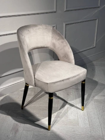 Стул обеденный IST-CASA Оливия ART2367-CF, кофейный/черный