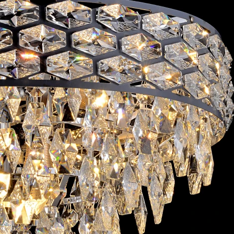 Подвесная люстра хрустальная Reluce 99380-0.4-500 CH