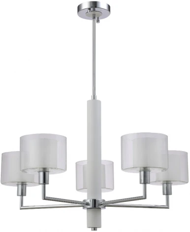 Потолочная люстра на штанге Crystal Lux Maestro SP-PL5 CHROME (220V)