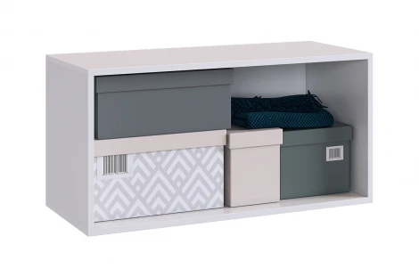 Прихожая "Баско К5" Mebelson (ЛДСП/Светлое дерево) арт.ПК05Баско.2552