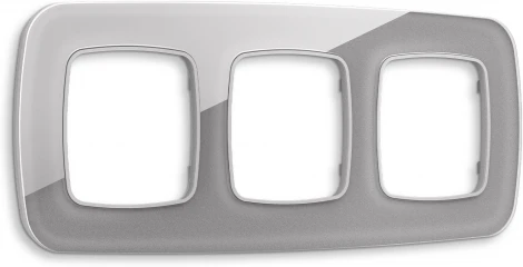 Рамка Ambrella Volt OMEGA Radian (Сталь Стекло органическое) 3-ая OF320503