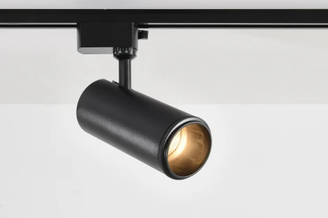 Трековый светильник однофазный светодиодный 30W 220V Crystal Lux CLT 0.31 021 BK 3CCT ZOOM