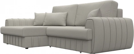 Диван угловой Лига-057 НПБ угол левый Лига Диванов (Рогожка) арт.129263L