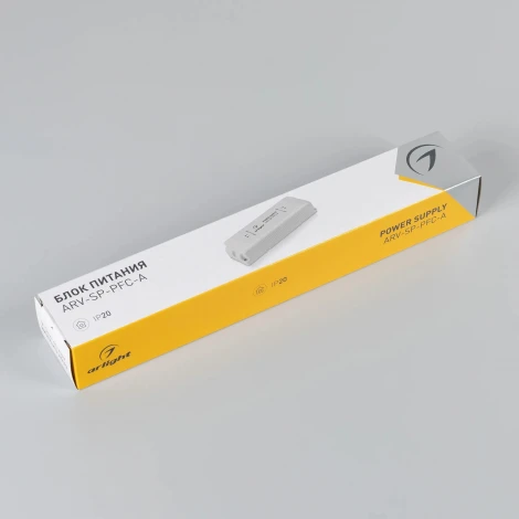 Блок питания ARV-SP-24180-PFC-A (24V, 7.5A, 180W) (Arlight, IP20 Пластик, 5 лет) 047444