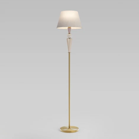 Торшер с декором из керамики Eurosvet Teja 109014