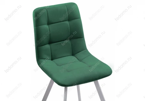 Стул Notta на металлокаркасе Чилли зеленый / белый каркас 489715