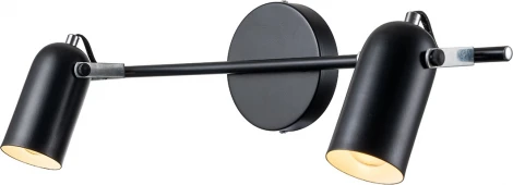 Спот Escada Marco 696/2A 2x40Вт E14, металл, чёрный (220V)