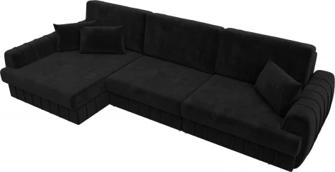 Диван угловой Лига-057 НПБ Лонг угол левый Лига Диванов (Велюр) арт.129302L