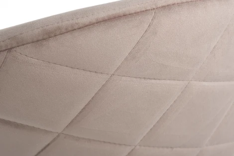 Стул велюр бежевый, мет.ножки 50*53*77см Garda Decor арт.30C-301-1G BG