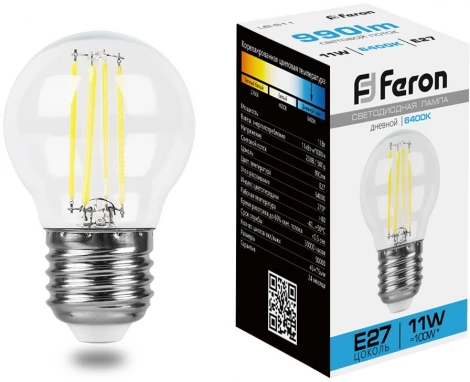 Лампа светодиодная Feron 38226 LB-511 E27 11W 6400K