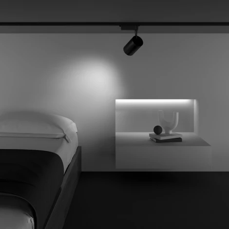 Трековый светильник Vuoro Unity 3000K 26Вт 36° LED (однофазный) Maytoni Technical TR003-1-26W3K-M-B