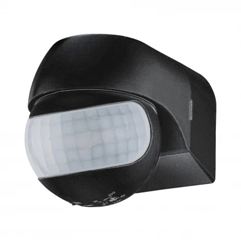 Датчик движения инфракрасный накладной уличный Elektrostandard, черный с белым