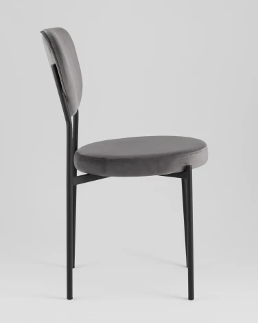 Стул обеденный Барбара велюр серый Stool Group арт.УТ000039436