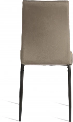 Стул CAPRI (mod. BC565-DC) / 2 шт. в упаковке Tetchair (Металл,Флок/Серый) арт.24375