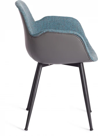 Кресло VALENTINO (mod. PC45-2) Tetchair (Бирюзовый,Серый,Черный).