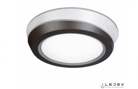 Потолочный светильник круглый iLedex Summery B6312-118W/530*530 WH (220V, пульт управления, круглые)