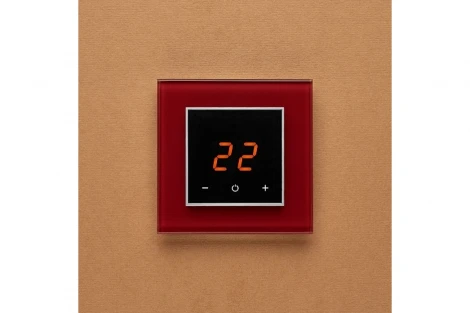Терморегулятор AURA ORTO 3004 RED DARK (ТЕМНЫЙ КРАСНЫЙ)
