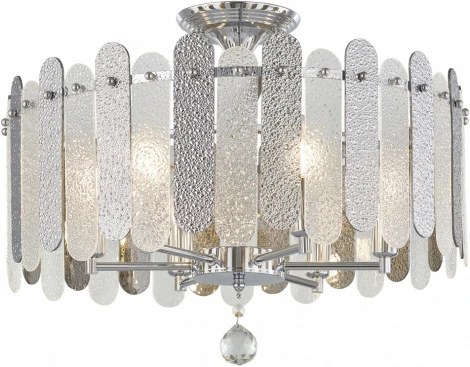 Потолочная люстра хрустальная на штанге Arte Milano Sorrento-3109 373109/6/80/500 CR (220V)