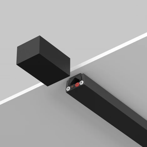 Шинопровод гибкий 10м Elasity черный Maytoni Busbar trunkings Elasity TRX160-1110B (48V)