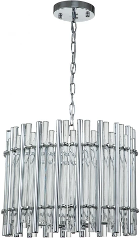Подвесная люстра Violino V000307 (12025/5P Chrome) (220V, на цепи, круглые)