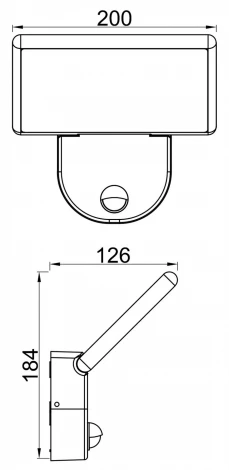 Уличный настенный светильник Deko-Light Alkes 731139 (LED, 220V, IP65)