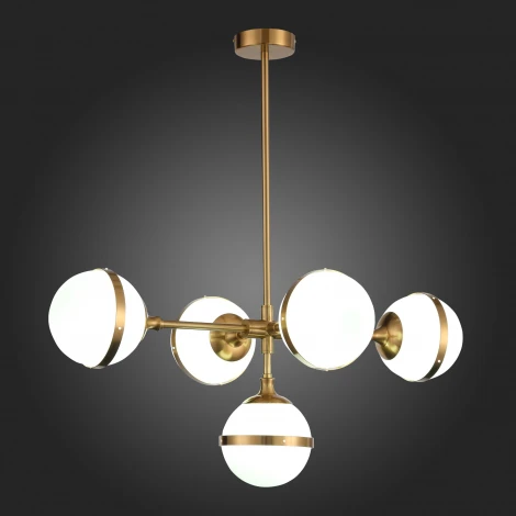 Потолочная люстра на штанге ST Luce Arbe SL1157.303.05 (220V, шарики, молекулы)