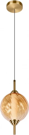 Подвесной светильник Loft It Helix 10421/B Amber (LED, 220V, на проводе, шар)