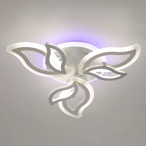 Потолочная люстра De City Мадлен 424013907 (LED, 220V, пульт управления, цветы)