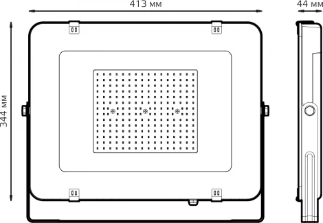 Прожектор уличный Gauss Elementary 691511200 (LED, 220V, IP65)