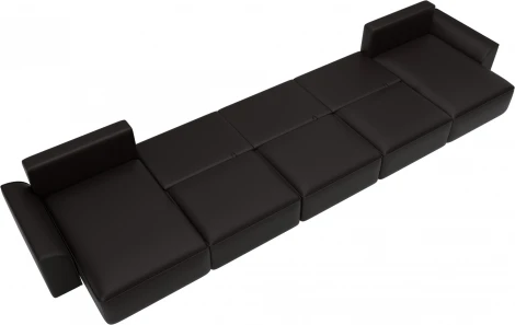 Диван п-образный Лига-048 НПБ МегаЛонг Лига Диванов (Экокожа) арт.128325