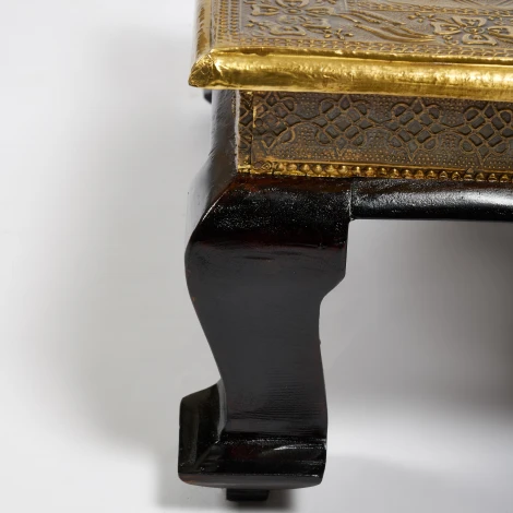 Столик Secret De Maison GOLDEN HAVELY ( mod. BJ-002) этническая чеканка (дерево манго)