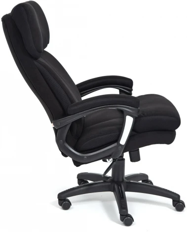 Кресло DUKE флок/ткань, черный/черный , 35/TW-11 Tetchair 14040