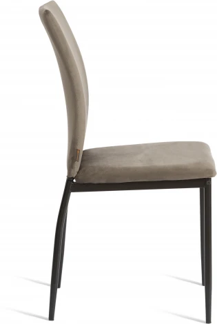 Стул CAPRI (mod. BC565-DC) / 2 шт. в упаковке Tetchair (Металл,Флок/Серый) арт.24375