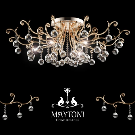 Потолочная люстра Maytoni Frost DIA760-12-G
