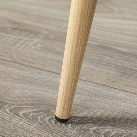 Стул R-Home Oscar тёмно-зеленый/нат.дуб