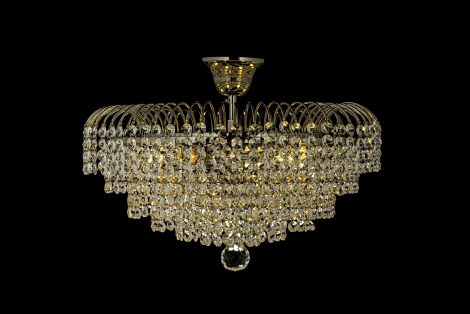 Потолочная люстра буше Arti Lampadari Elba E 1.2.40.100 N (220V, хрусталь)