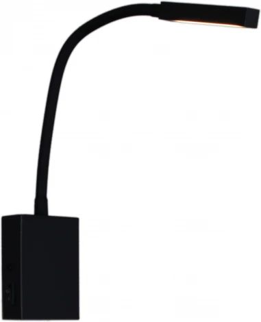Настенный светильник светодиодный для чтения Reluce 86205-9.2-001MN LED5W BK (220V, выключатель)