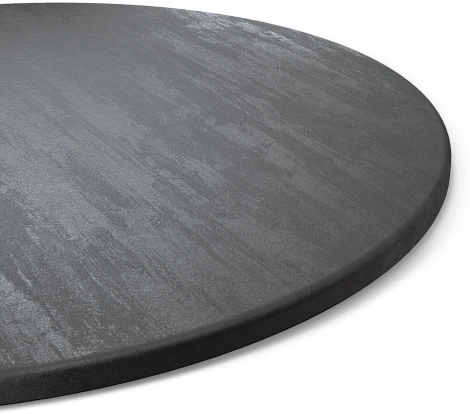 Стол Sheffilton SHT-TU30/TT 90 МДФ белый/каменный уголь