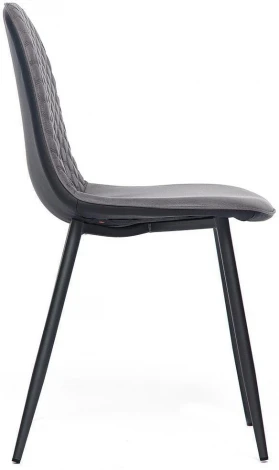 Обеденный стул Tetchair STORM (Металл,Вельвет/Серый,Антрацит) 15391