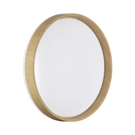 Настенно-потолочный светильник Sonex Gari Wood 7684/DLN пластик/кор. под дер. LED 48Вт 3000/4000/6000K D390 IP43